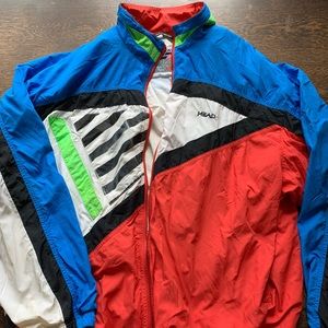 Vintage 80s HEAD windbreaker jacket